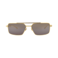 Valentino Aviator Sunglasses — Gold