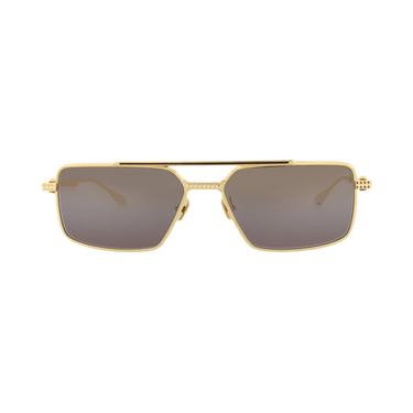 Valentino Aviator Sunglasses — Gold