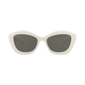 Saint Laurent Cat Eye Sunglasses — White