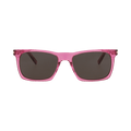 Saint Laurent Square Sunglasses — Pink