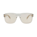 Saint Laurent Square Sunglasses — Tan
