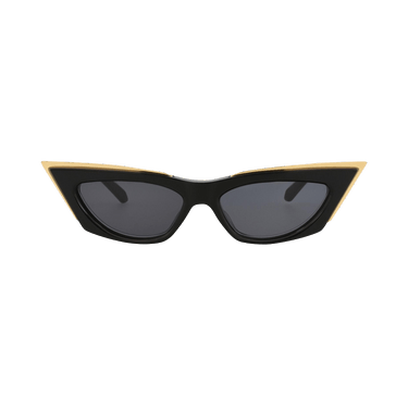 Valentino Cat Eye Sunglasses — Black