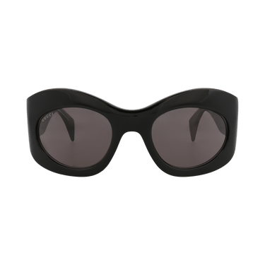 Gucci Shield Sunglasses — Black