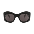 Gucci Shield Sunglasses — Black
