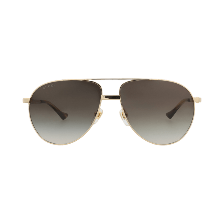 Gucci Aviator Sunglasses — Gold