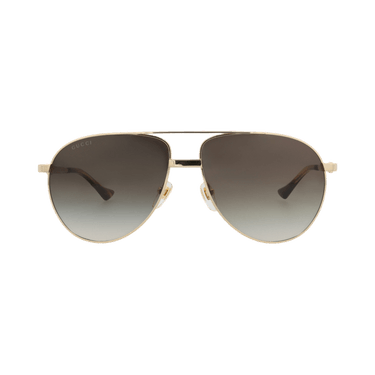 Gucci Aviator Sunglasses — Gold