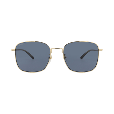 Gucci Square Sunglasses — Gold