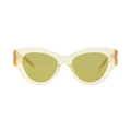 Saint Laurent Cat Eye Sunglasses — Green