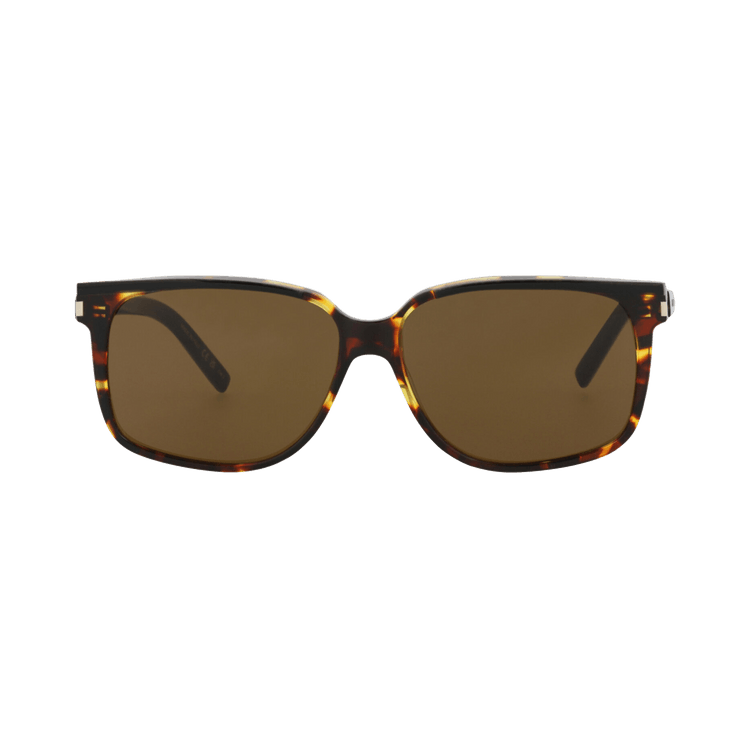 Saint Laurent Square Sunglasses — Black