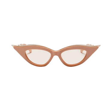 Valentino Cat Eye Sunglasses — Tan