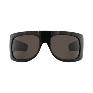 Gucci Shield Injection Sunglasses — Black