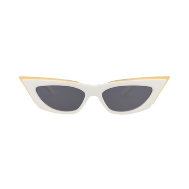 Valentino Cat Eye Sunglasses — White