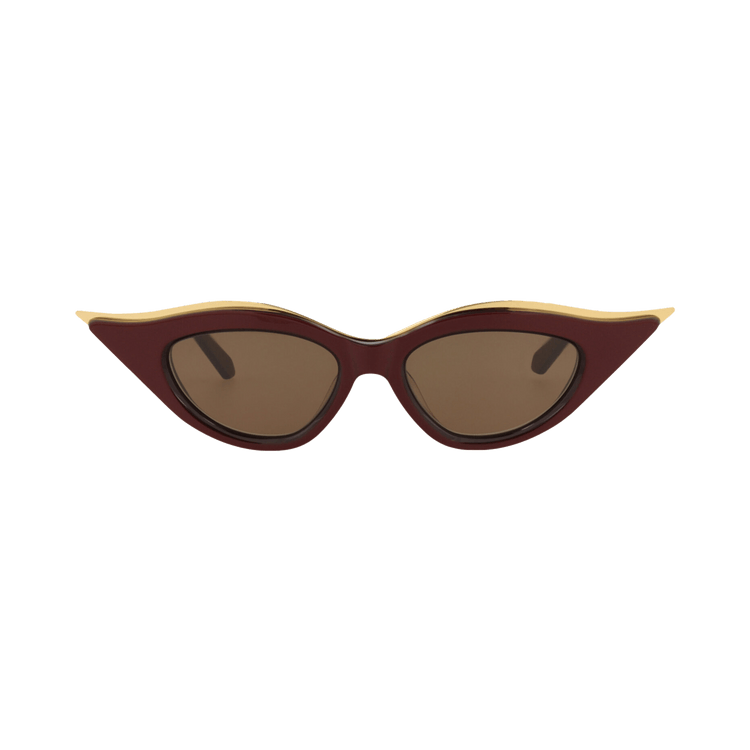 Valentino Cat Eye Sunglasses — Red