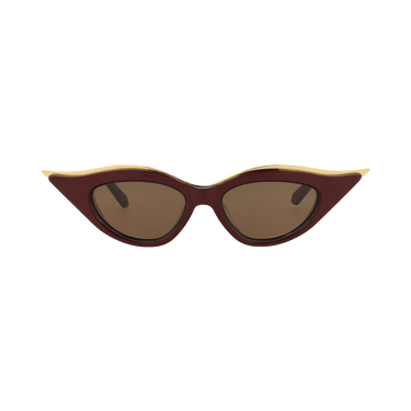 Valentino Cat Eye Sunglasses — Red