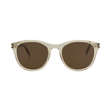 Saint Laurent Round Sunglasses — Yellow