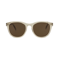 Saint Laurent Round Sunglasses — Yellow