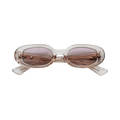 Jacques Marie Mage Besset Pearl Sunglasses — White