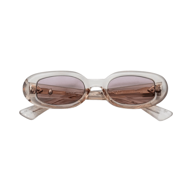 Jacques Marie Mage Besset Pearl Sunglasses — White