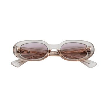 Jacques Marie Mage Besset Pearl Sunglasses — White
