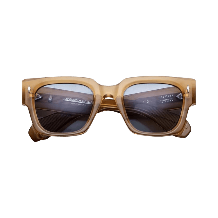 Jacques Marie Mage Enzo Saffron Sunglasses — Brown