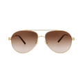 Cartier Aviator Sunglasses — Gold