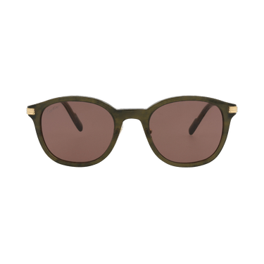 Cartier Round Sunglasses — Brown