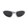 Oakley MUZM Straight Jacket 99 Sunglasses — Silver