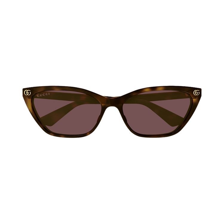 Gucci Cat Eye Sunglasses — Brown