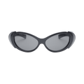 Collina Strada Acrylic Grass Sunglasses — Black