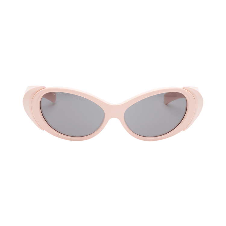Collina Strada Acrylic Grass Sunglasses — Pink