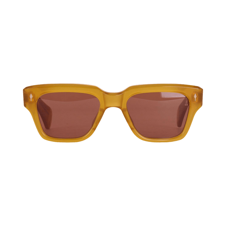 Jacques Marie Mage Fellini Sunglasses — Orange