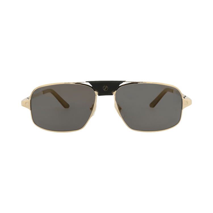 Cartier Aviator Sunglasses — Gold