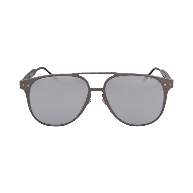 Bottega Veneta Aviator Sunglasses — Gold