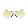 Gucci Aviator Sunglasses — Grey