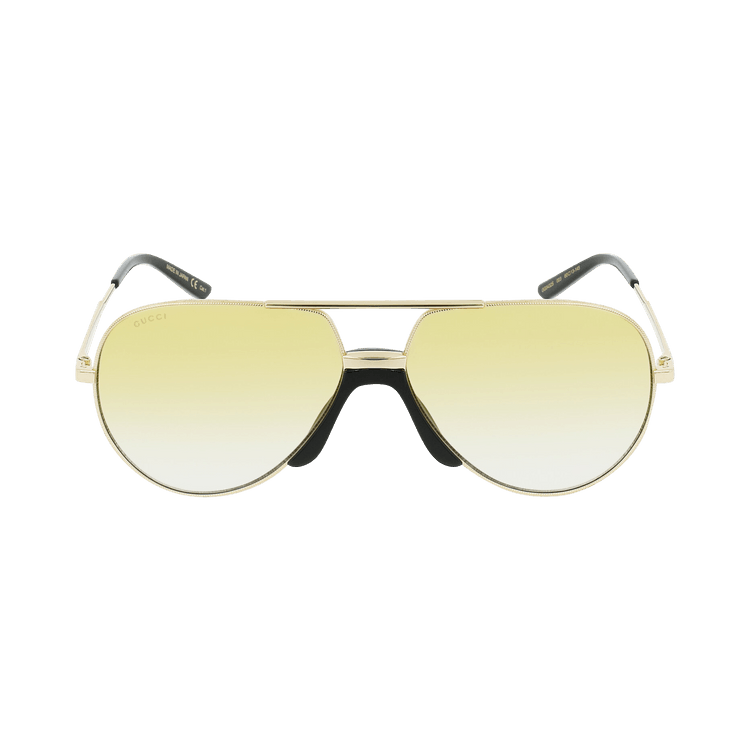 Gucci Aviator Sunglasses — Grey