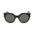Saint Laurent Round Sunglasses — Black