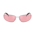Miu Miu Logo Nocturne Sunglasses — Pink