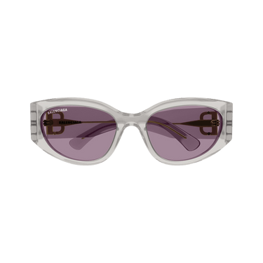 Balenciaga Oval Sunglasses — White
