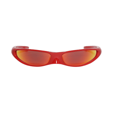 Balenciaga Shield Sunglasses — Red
