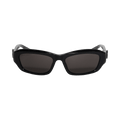 Balenciaga Rectangular Sunglasses — Black