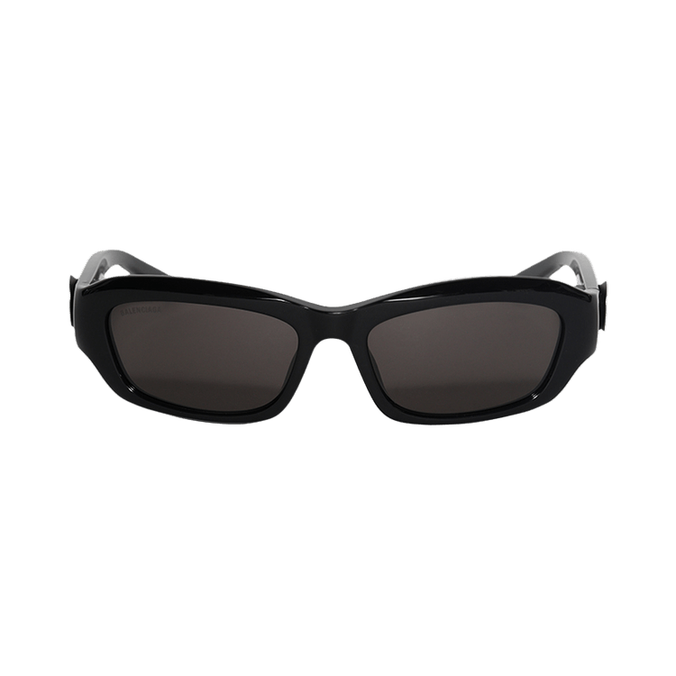 Balenciaga Rectangular Sunglasses — Black
