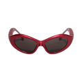 Balenciaga Cat Eye Sunglasses — Red