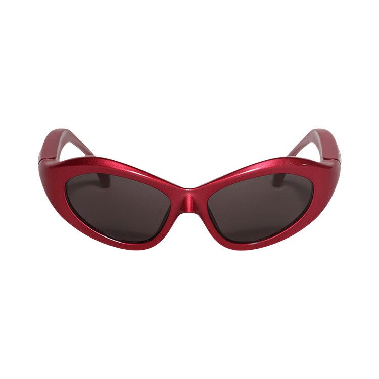 Balenciaga Cat Eye Sunglasses — Red