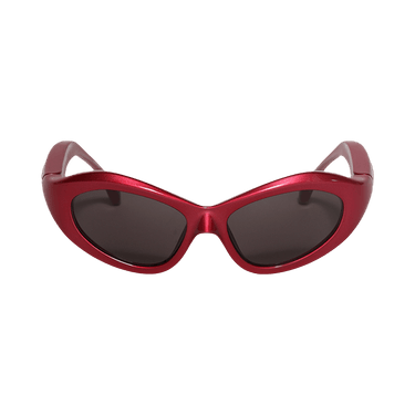 Balenciaga Cat Eye Sunglasses — Red