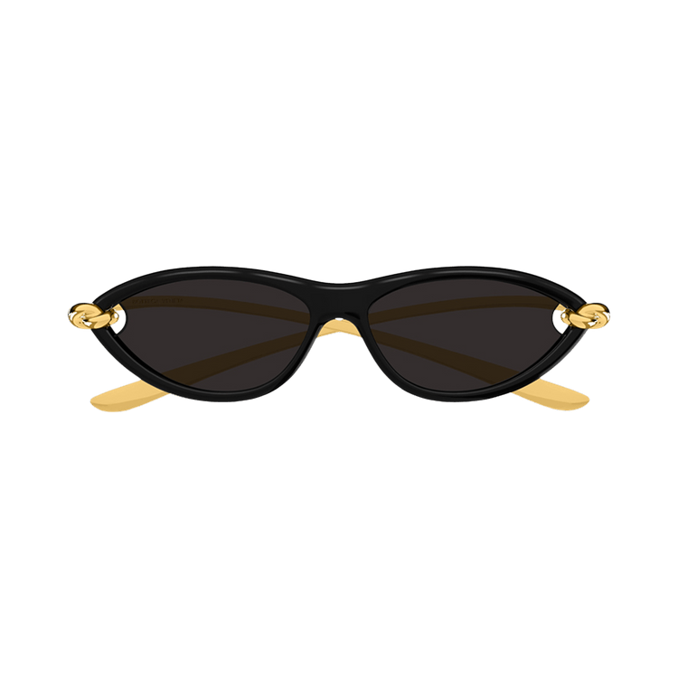 Bottega Veneta Cat Eye Sunglasses — Black