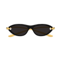 Bottega Veneta Cat Eye Sunglasses — Black