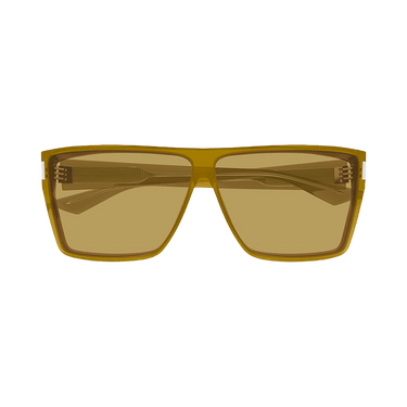Saint Laurent Rectangular Sunglasses — Green