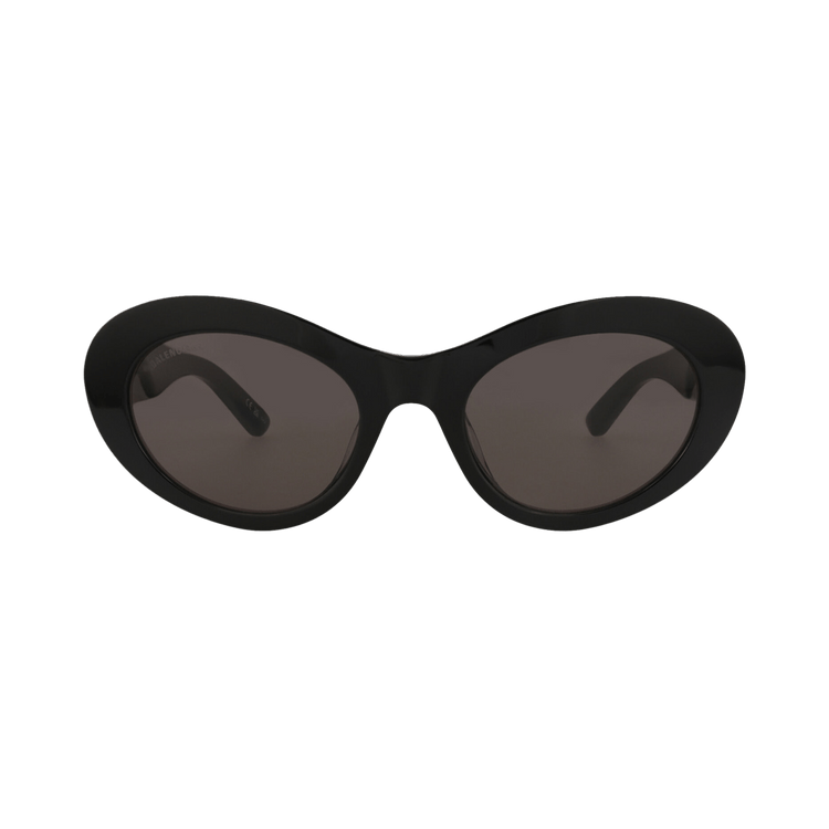 Balenciaga Round Sunglasses — Black