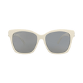 Balenciaga Cat Eye Sunglasses — White