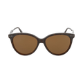 Bottega Veneta Cat Eye Sunglasses — Brown